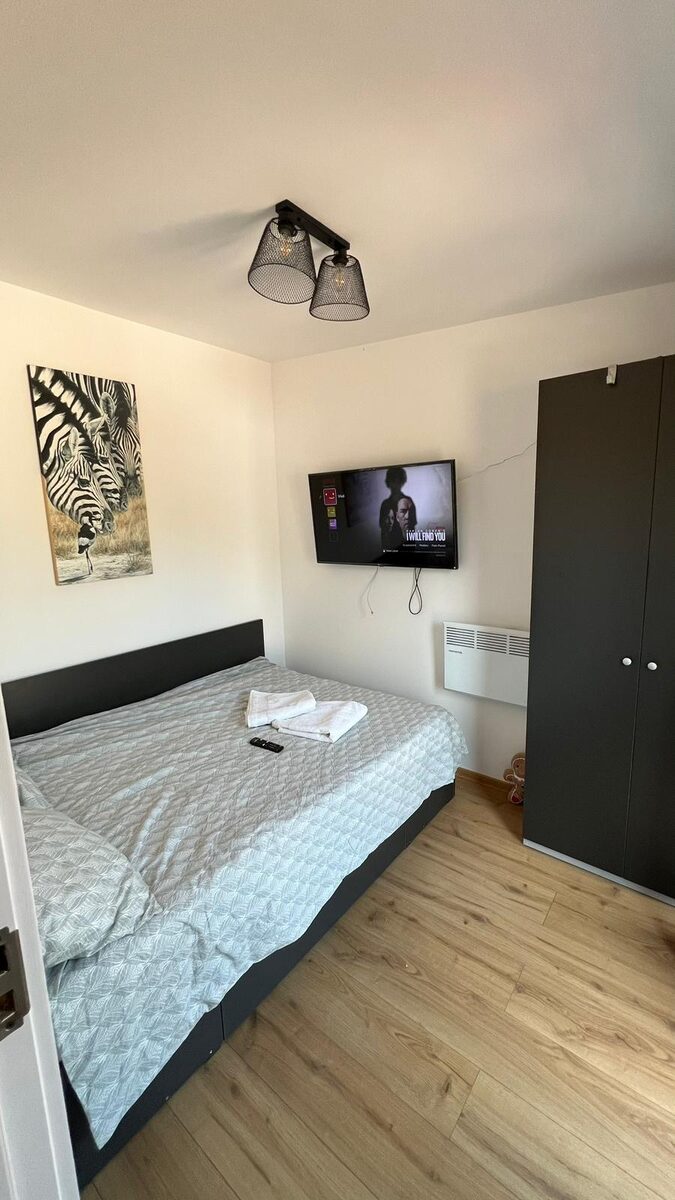 Dormitor cu tablou